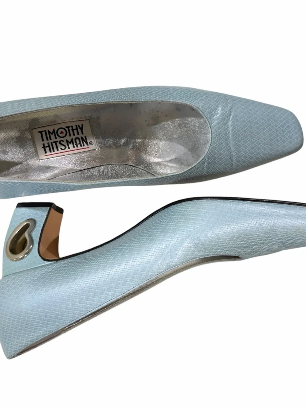 vinatge soft blue